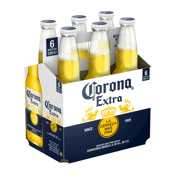 cerveza corona sixpack