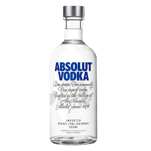 vodka absolut 350ml